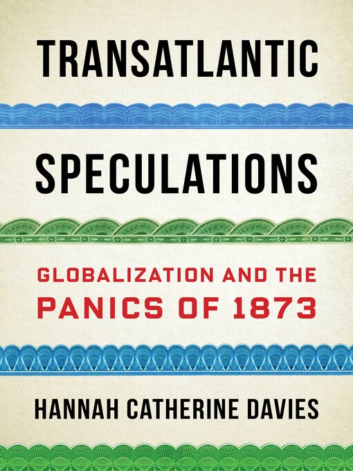 Title details for Transatlantic Speculations by Hannah Catherine Davies - Available